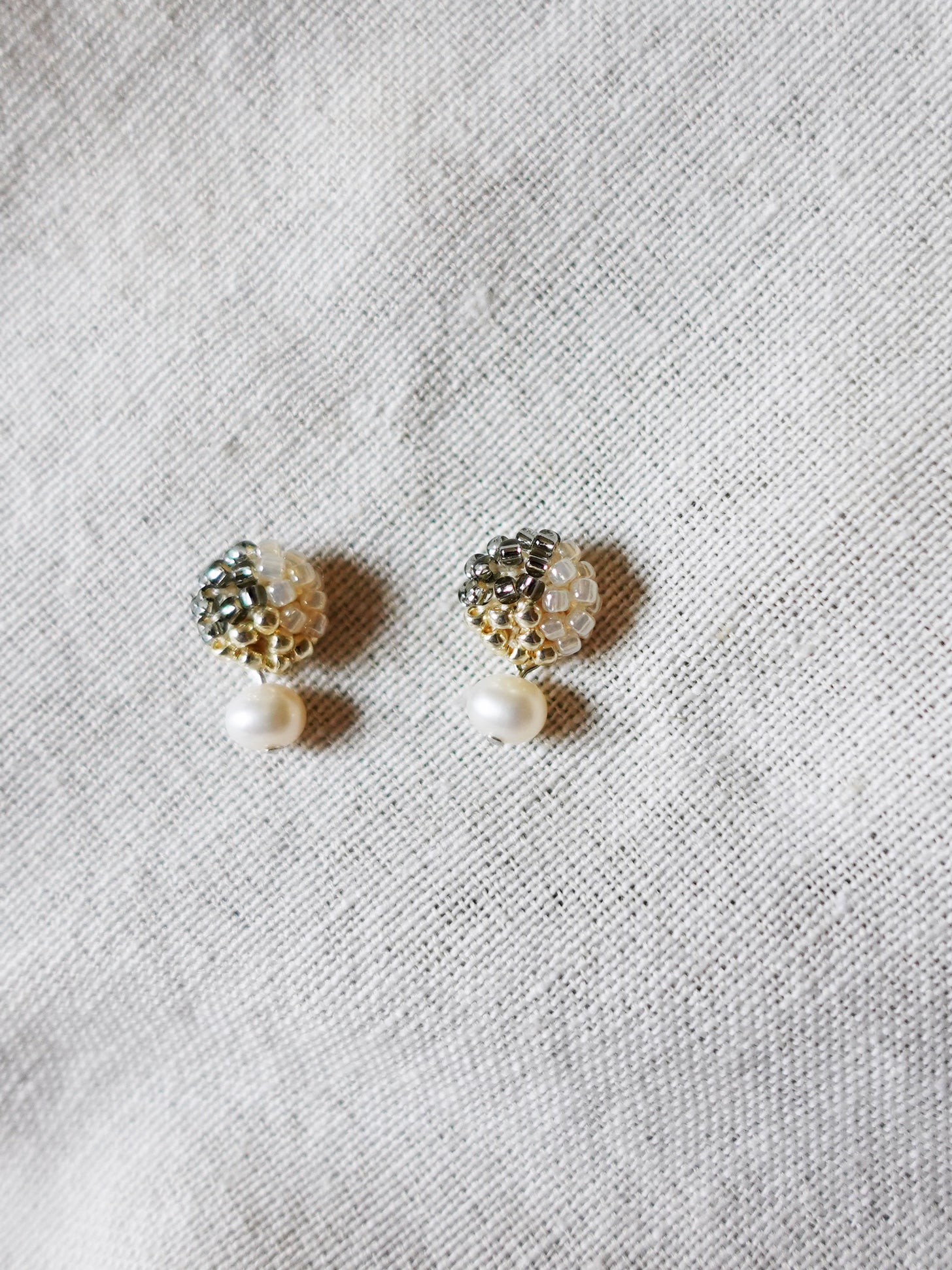 Phoebe Trio Earrings in Diamond Black Right 2