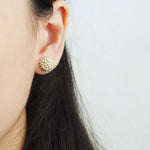 Prelude Petite Studs in Gold Model