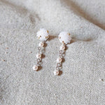 Raindrops on the Window Earrings Front 1