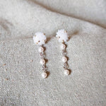 Raindrops on the Window Earrings Front 2