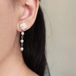 Raindrops on the Window Earrings Model