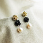 Richele Earrings in Black Left