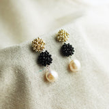 Richele Earrings in Black Left