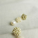 Richele Earrings in Ivory Single