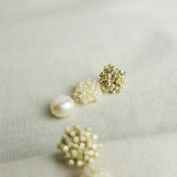 Richele Earrings in Ivory Single