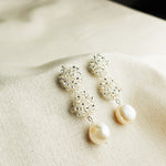 Richele Earrings in Silver Left