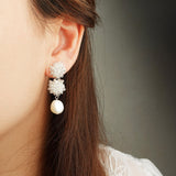 Richele Earrings in Silver Model