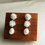 Richele Marshmallow Earrings Display Right