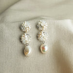 Richele Marshmallow Earrings Front