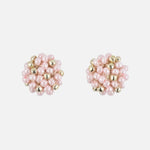 Star Dust Petite Studs in Pink - Daintynine