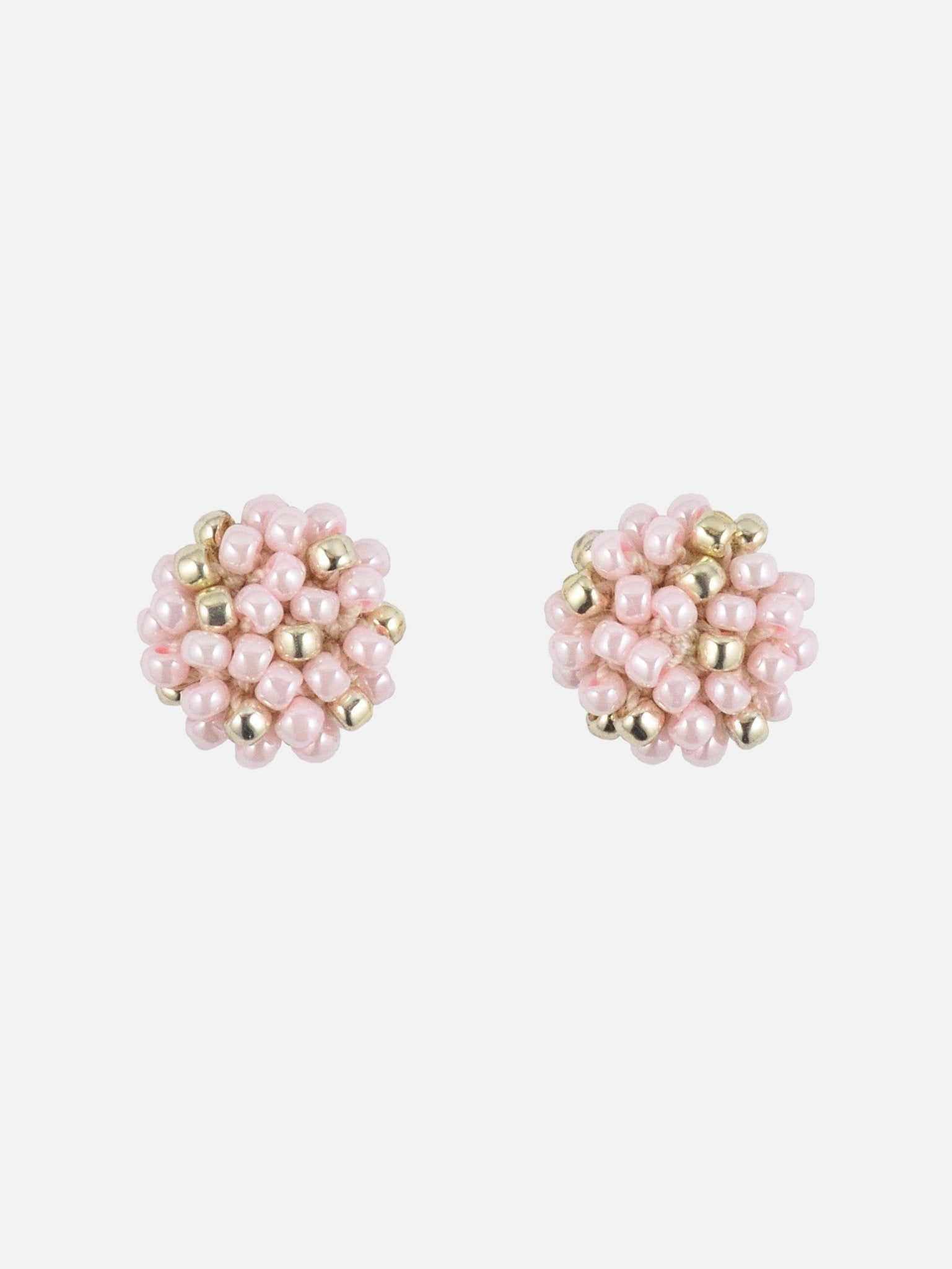 Star Dust Petite Studs in Pink - Daintynine