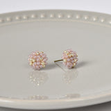 Star Dust Petite Studs in Purple Right