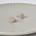 Star Dust Petite Studs in Purple Display