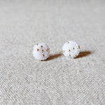 Star Dust Delica Stud Earrings Front