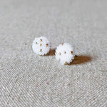 Star Dust Delica Stud Earrings Side