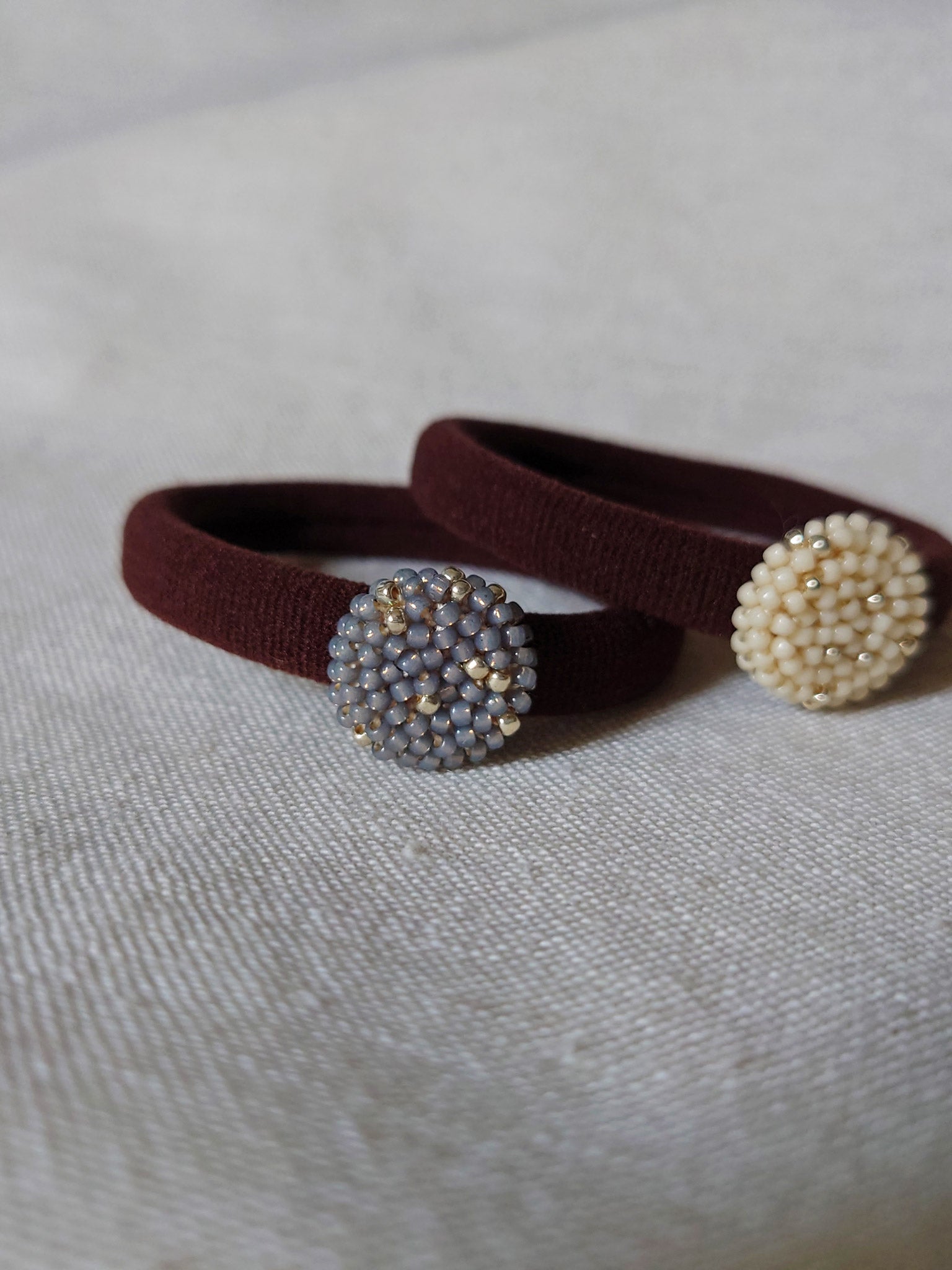 Star Dust Hair Tie in Grey Group