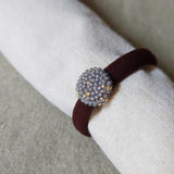 Star Dust Hair Tie in Grey Top