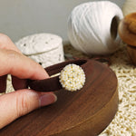 Star Dust Hair Tie in Ivory Model