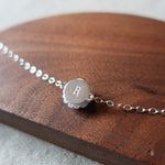 Star Dust Initials Bracelet in White Personalised