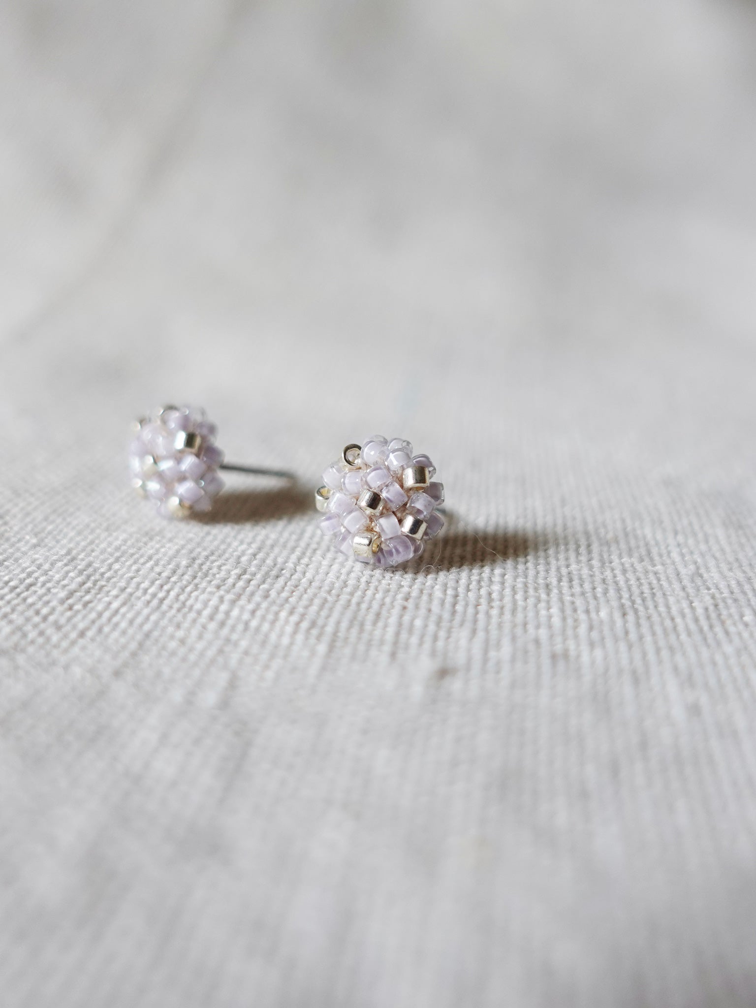 Star Dust Pixie Stud Earrings Lilac