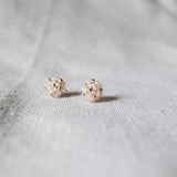 Star Dust Pixie Stud Earrings Shimmer Pink
