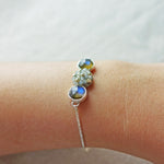 Trinity Labradorite Smoke Grey Bracelet I Arm 1