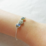 Trinity Labradorite Smoke Grey Bracelet I Arm 2
