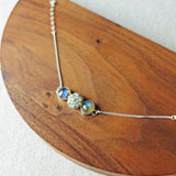 Trinity Labradorite Smoke Grey Bracelet I Top 2