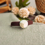 Trio Hair Tie in Mint Green Front