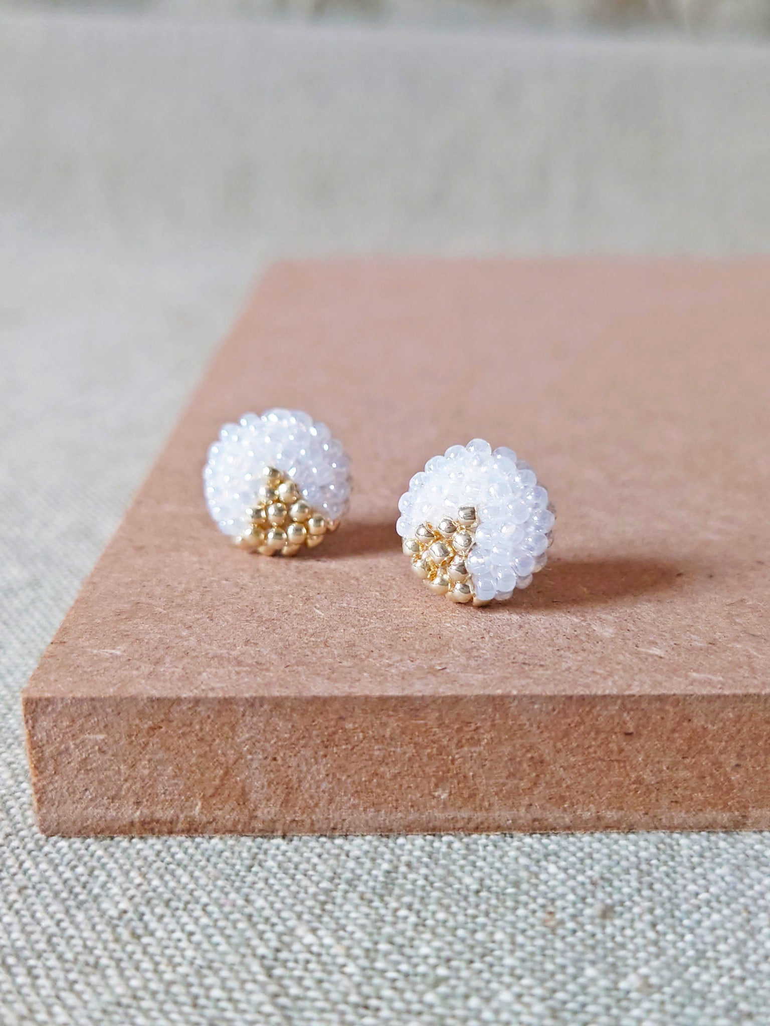 Two Ninths Stud Earrings Board