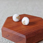 Two Ninths Stud Earrings Display