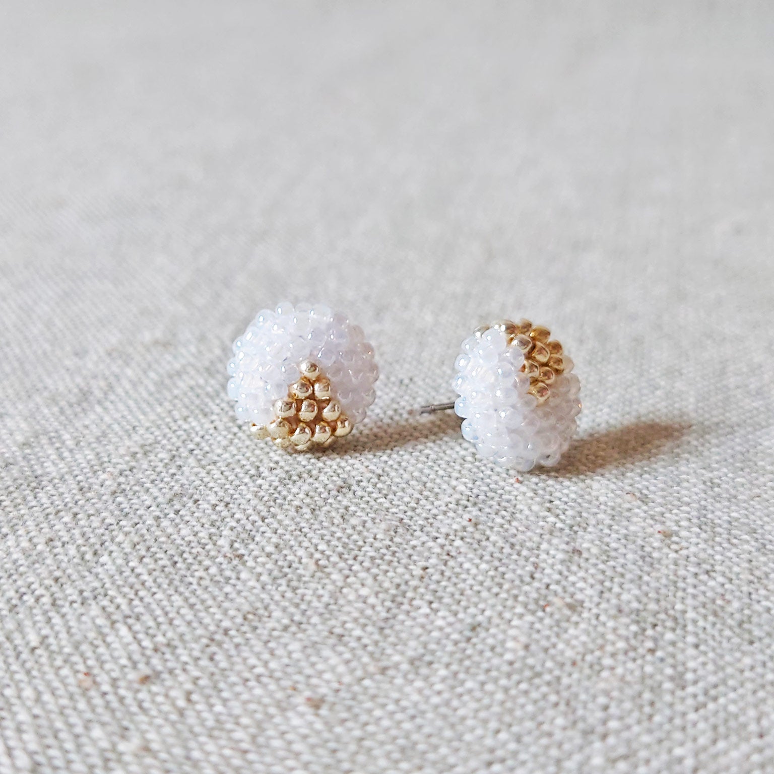 Two Ninths Stud Earrings Front 2
