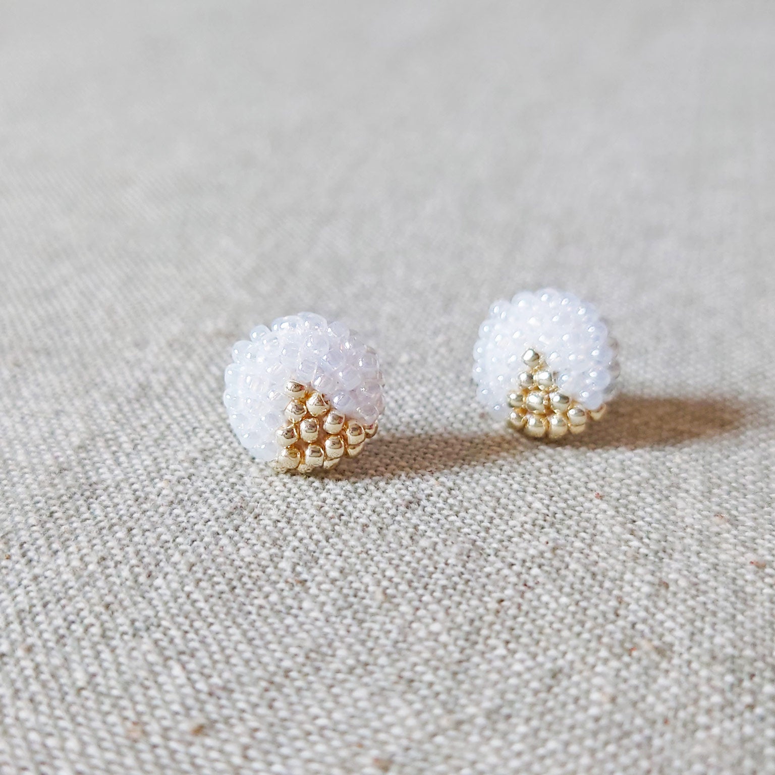 Two Ninths Stud Earrings Front