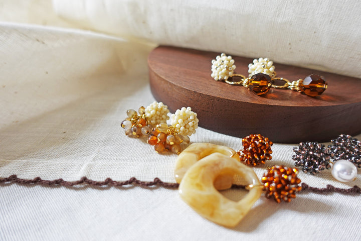 Luna Collection Handmade Jewelry in Neutral Colors
