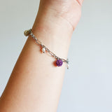 Ada Bracelet in Royal Purple Hand