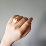 Anastasia Ring in Ivory Model