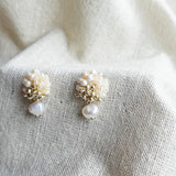 Andelle Lilith Earrings in Ivory Right