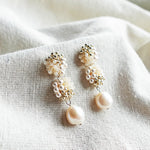 Ariana Richele Earrings in Ivory Left