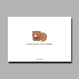 Bear Congratulations Card
