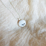 Bichon Frisé Necklace Left