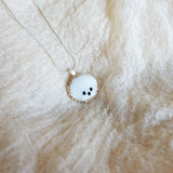Bichon Frisé Necklace Left