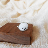 Bichon Frisé Ring Display Left