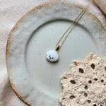 Bichon frise necklace right