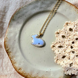 Blue whale necklace right