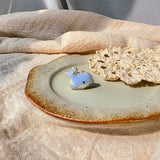 Blue whale ring front