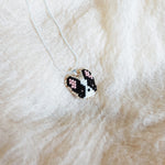Boston Terrier Necklace Left