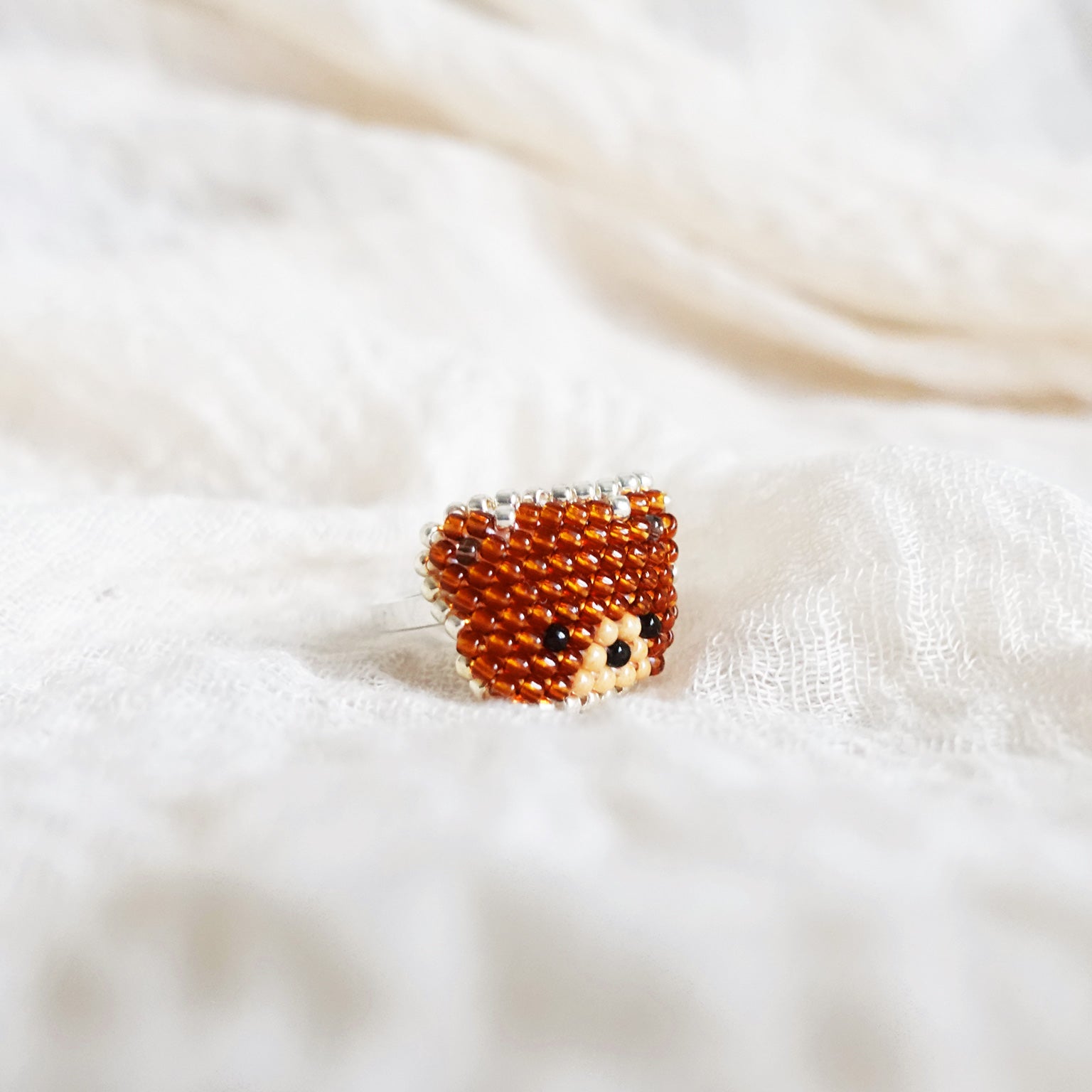 Brown Bear Ring Front