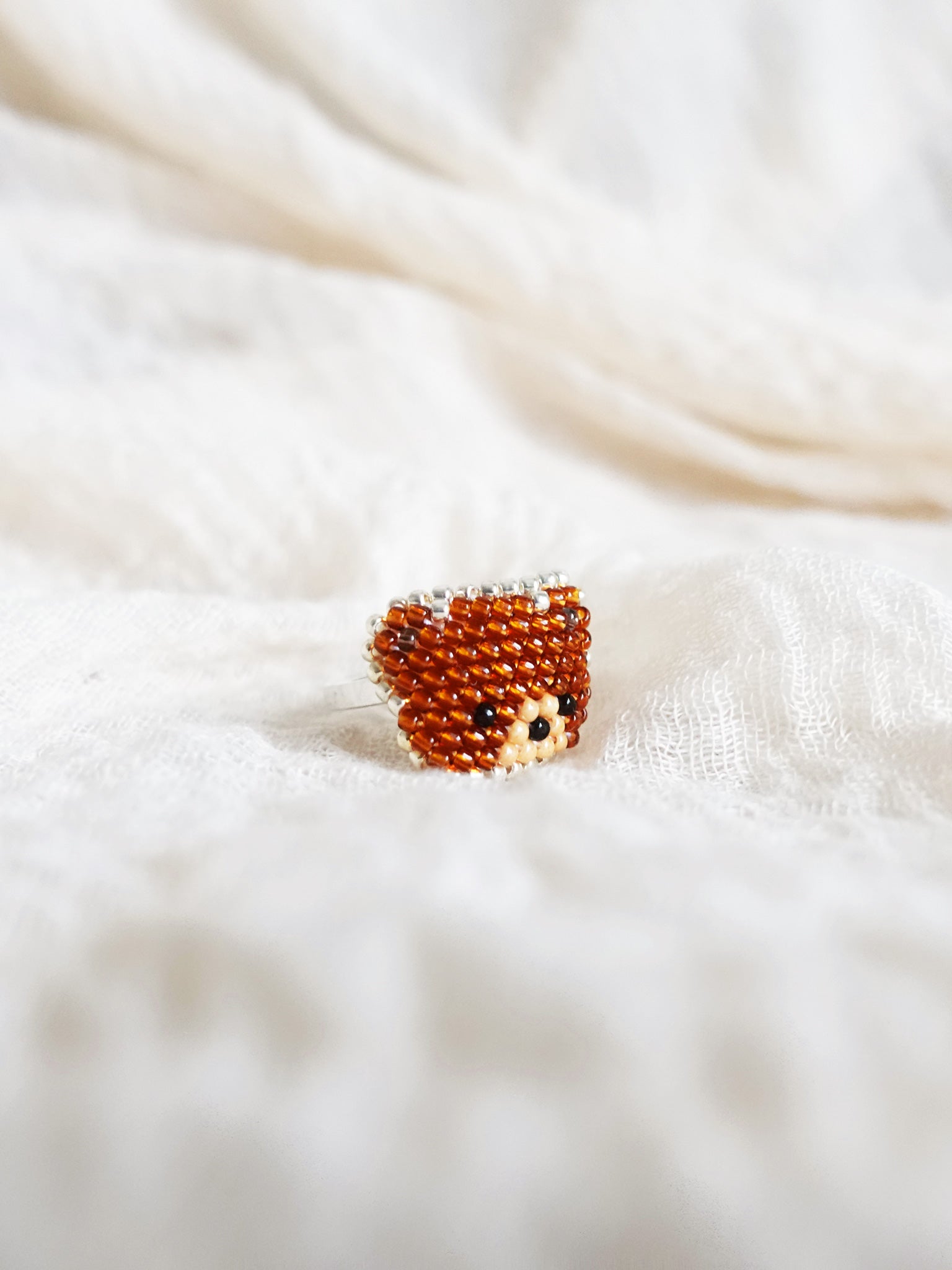 Brown Bear Ring Front