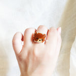 Brown Bear Ring Hand 1