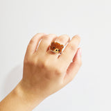Brown Bear Ring Hand 3